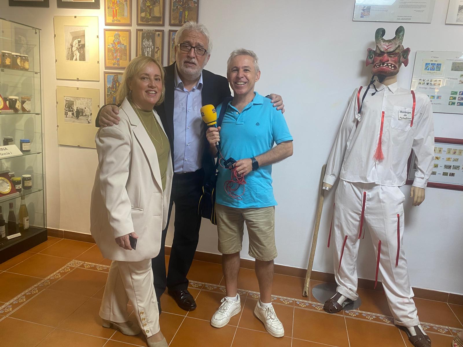 Yolanda Escolar, Leo Harlem y Jesús Blanco