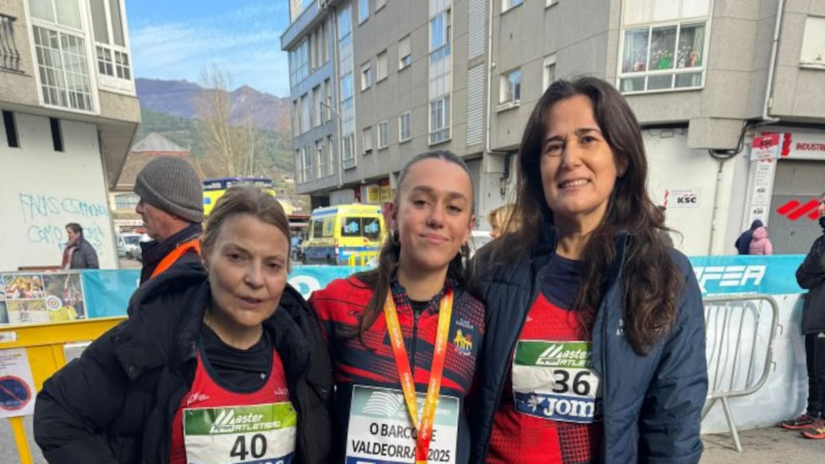 Dúas Medallas no Nacional de Marcha