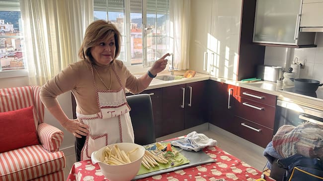 El espíritu de la Nochebuena en casa de Isabel, calamares rellenos, croquetas y cariño a fuego lento