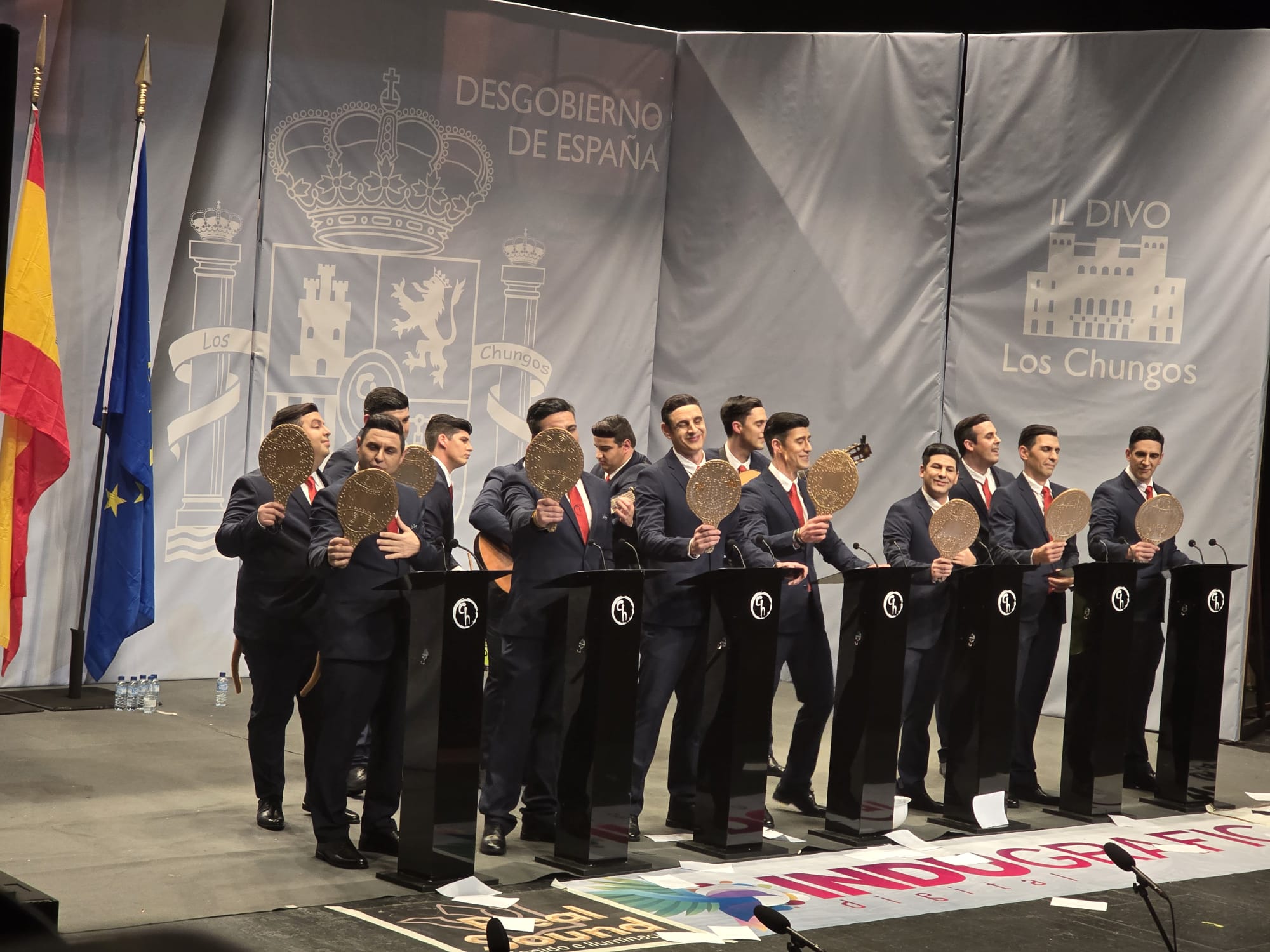 Murga Los Chungos en el COMBA 2026