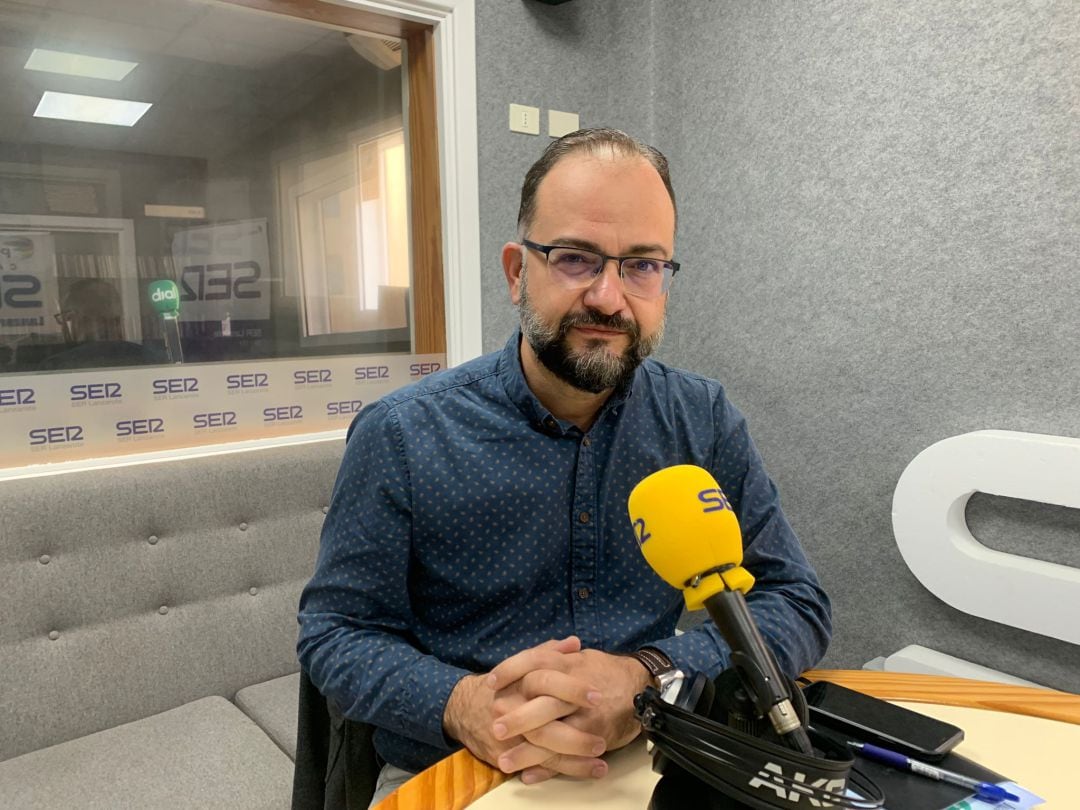 Jorge Peñas, consejero de Podemos en el Cabildo de Lanzarote.