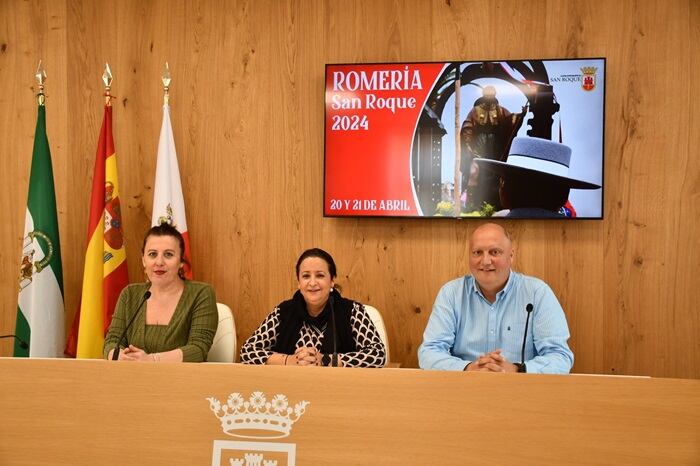 Presentación de la Romería en San Roque