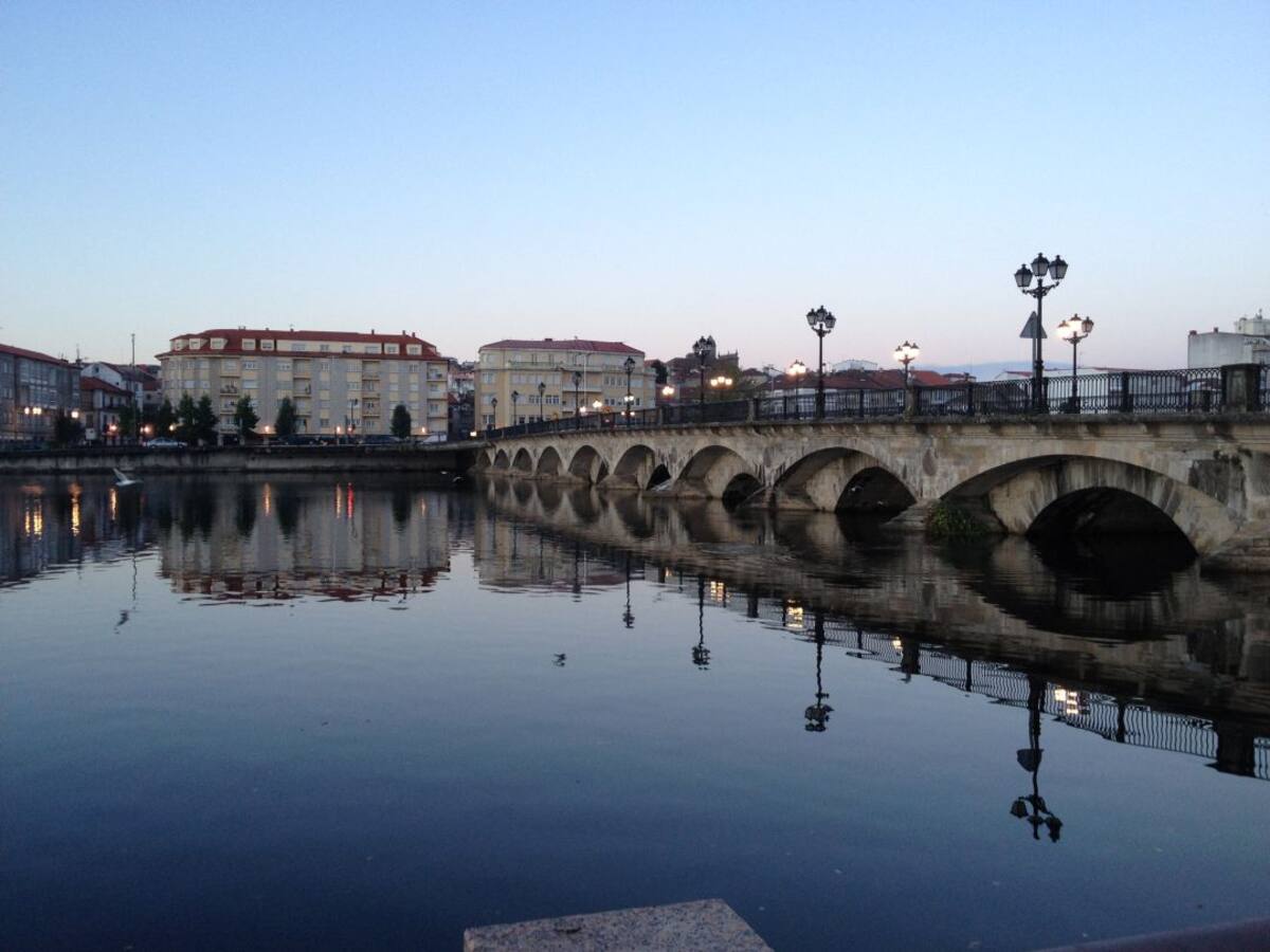 Comienza la restauración del puente de O Burgo