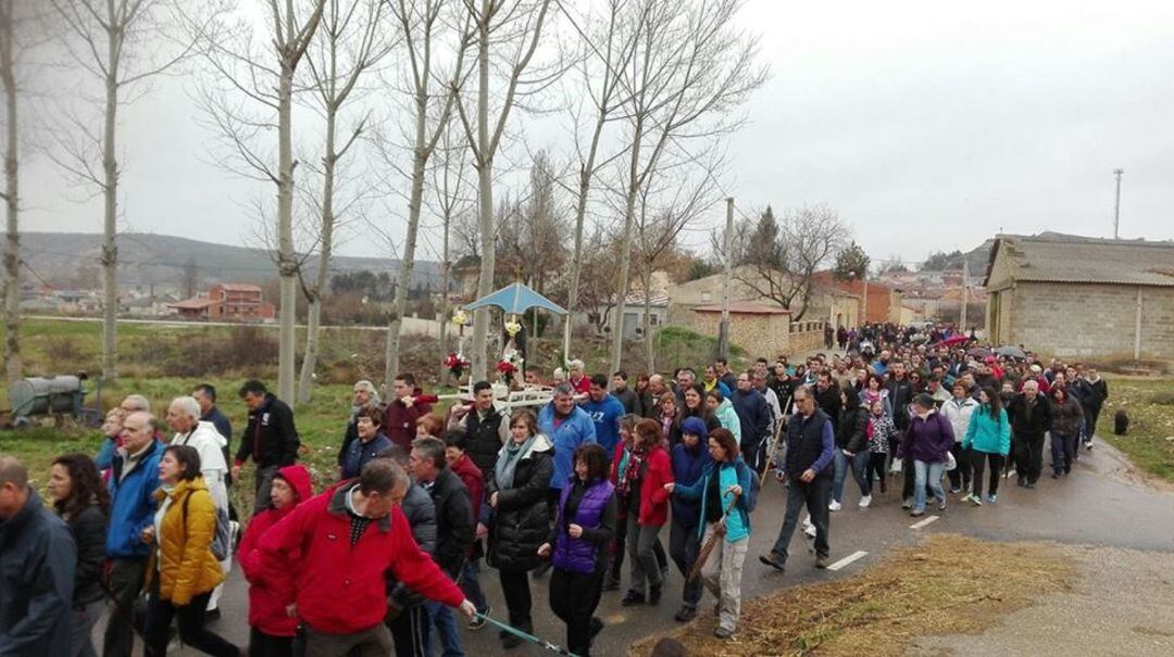 La romería del Santito o de Castro cuenta con numerosos seguidores en la comarca