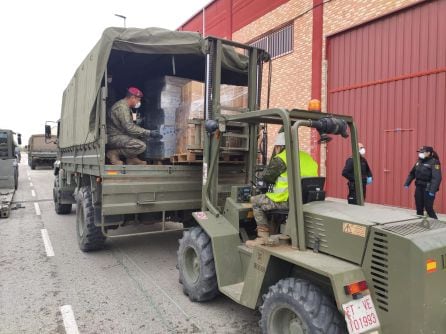 Apoyo militar en Alaquàs