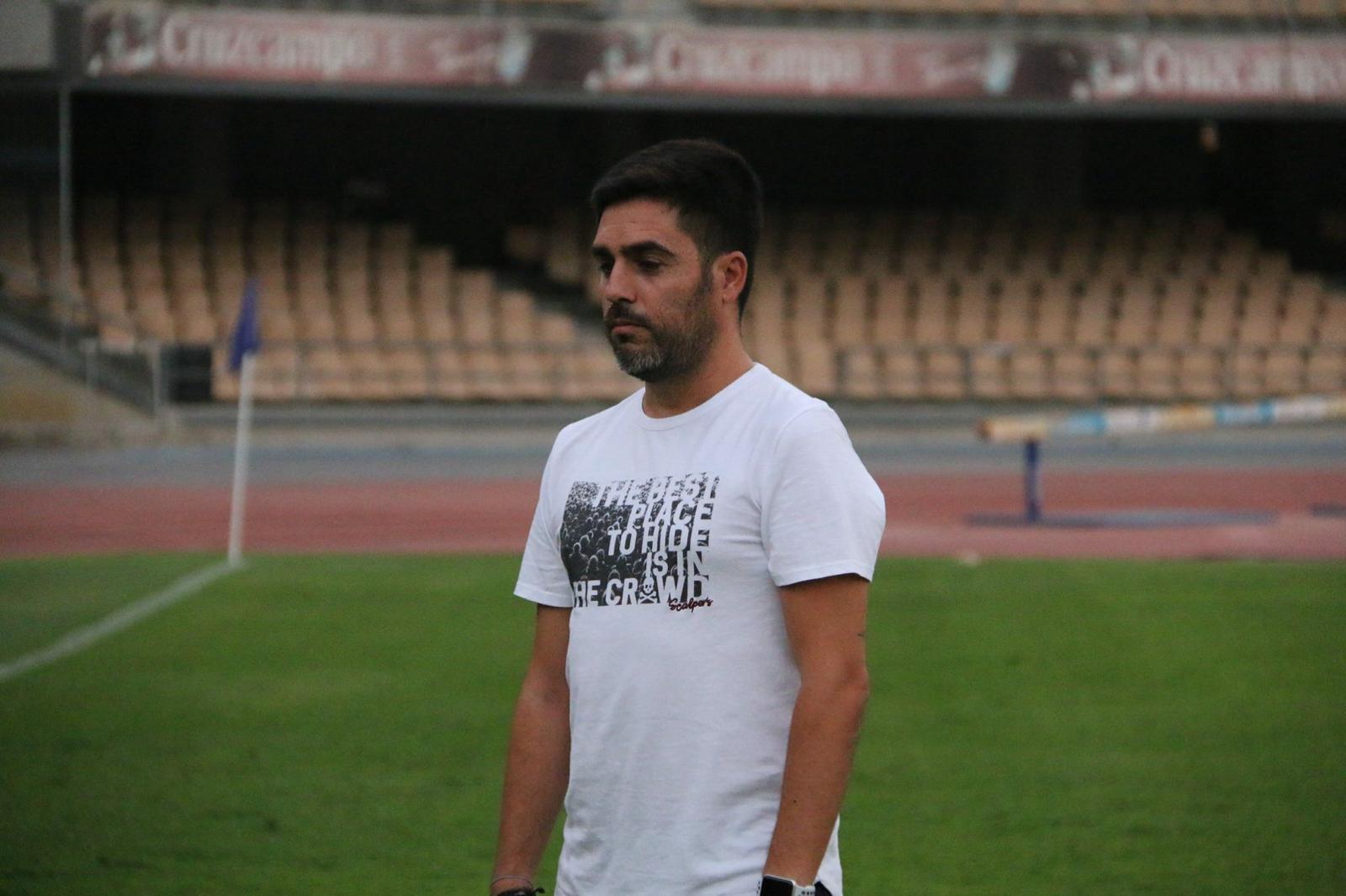 Toni López durante un partido en Chapín