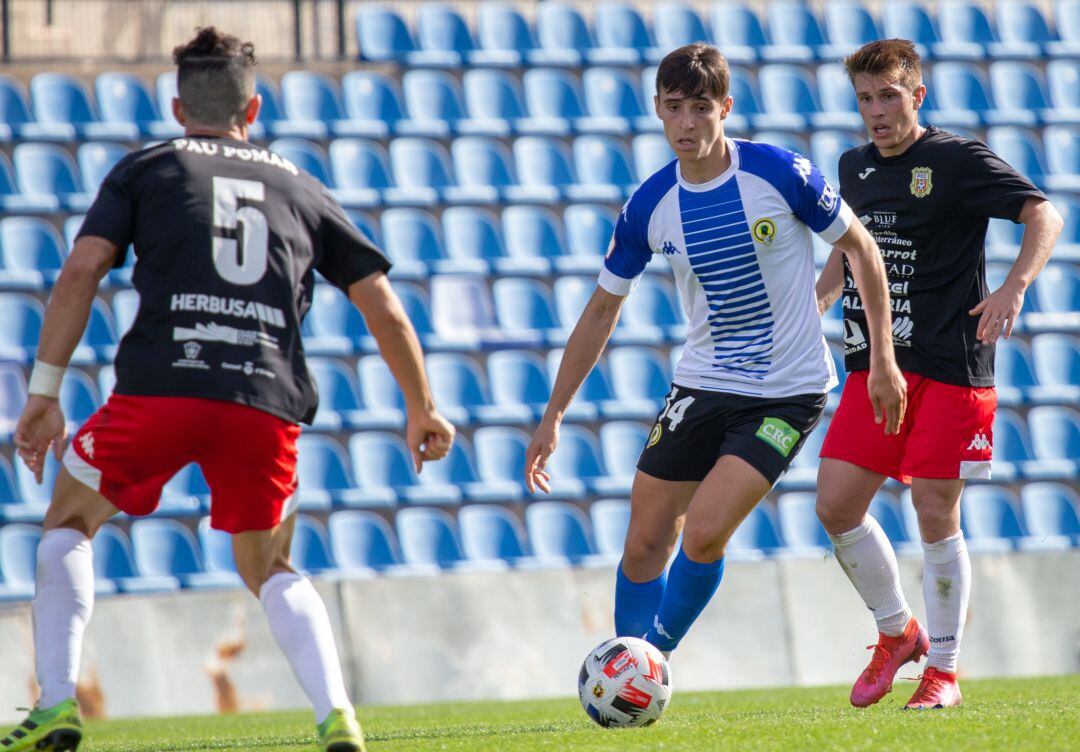 David Sánchez, ante la Penya Deportiva