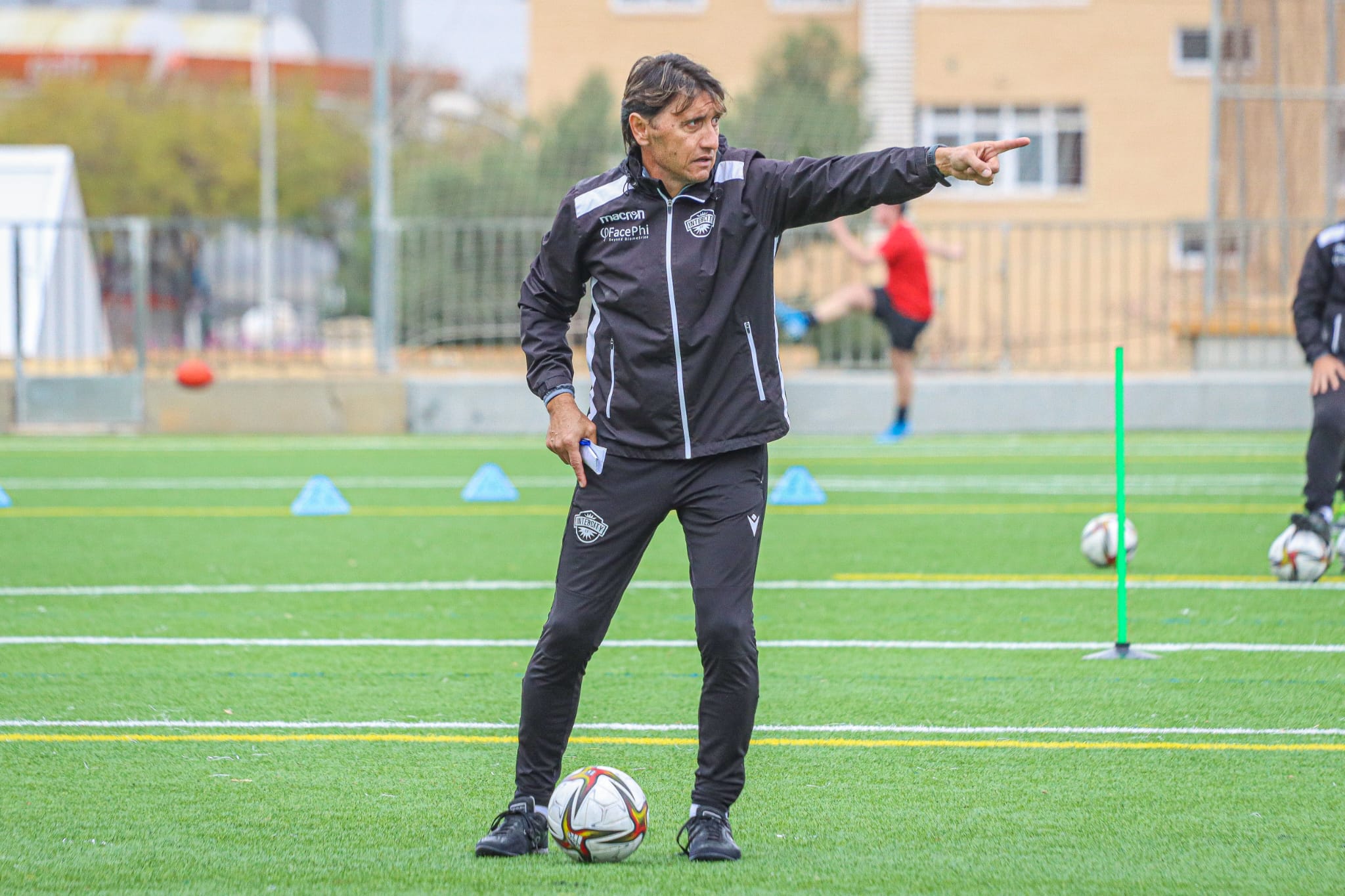 Gustavo Siviero, entrenador del Intercity, en una imagen de archivo