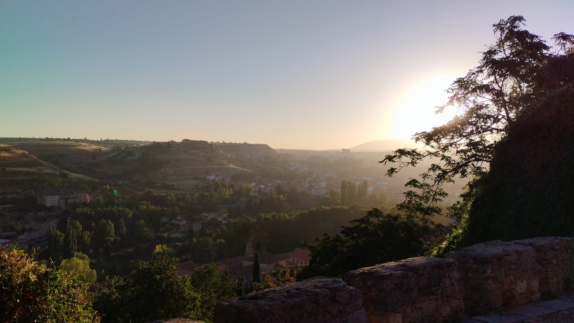 Amanece en Segovia con presencia de partículas de polvo africano