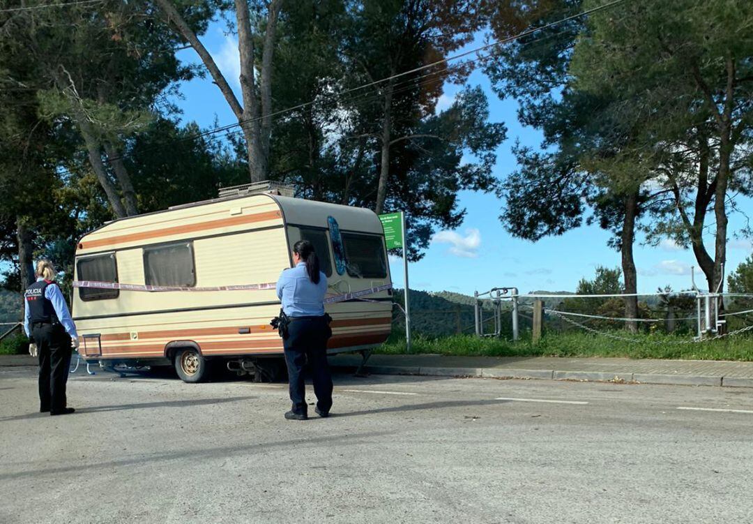 Caravana on vivia l&#039;assassí de persones sense llar (Andrea Villòria)