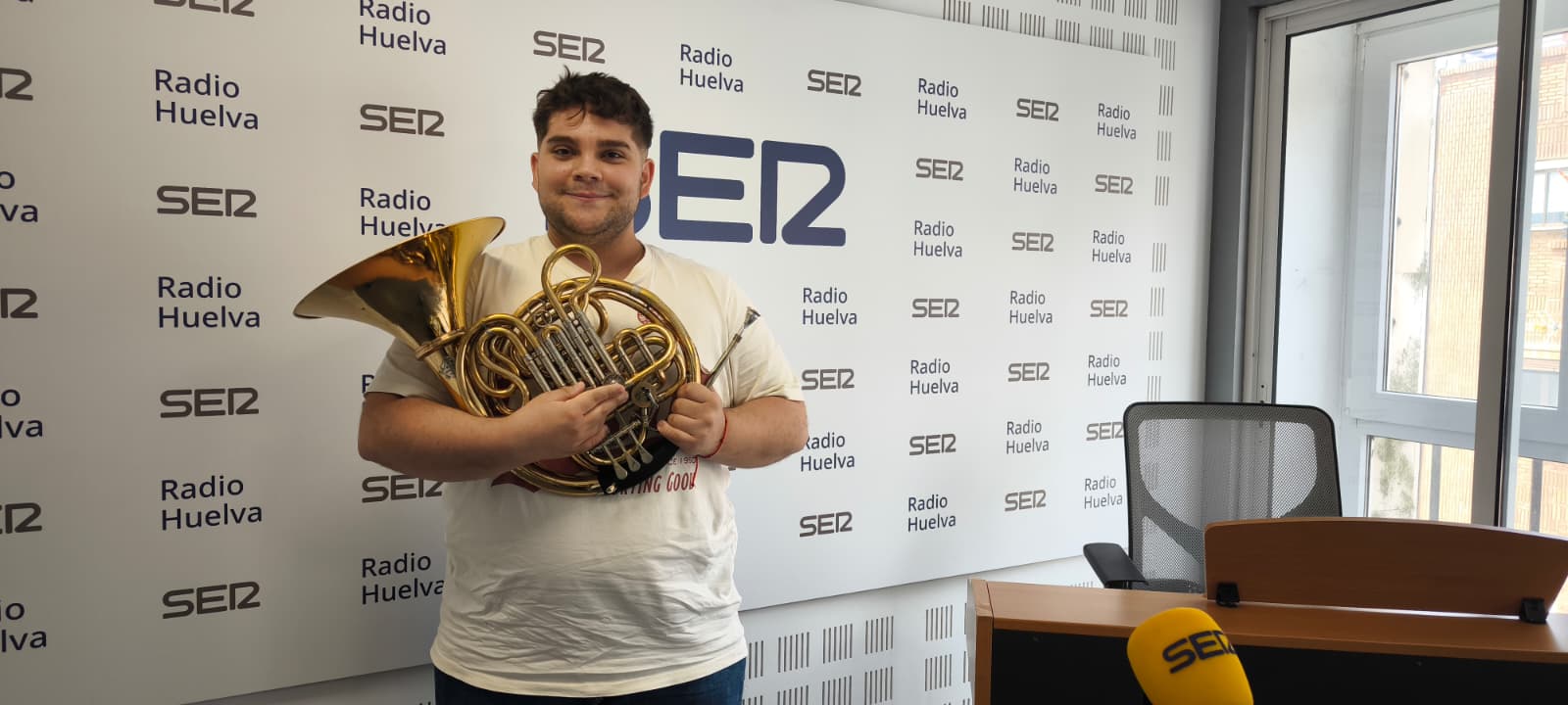 El trompista onubense David González