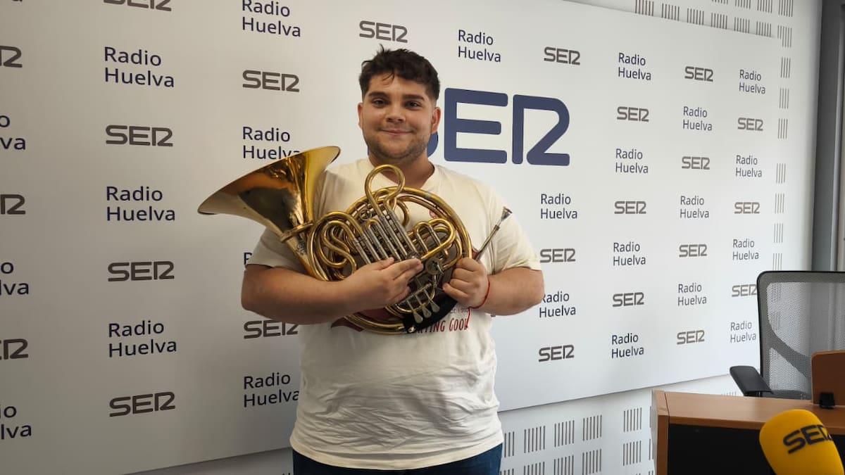 David González, joven talento de la trompa formado en el Conservatorio Javier Perianes