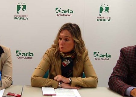 Victoria Muñoz, en una imagen de archivo, durante su etapa como concejala del Ayuntamiento de Parla