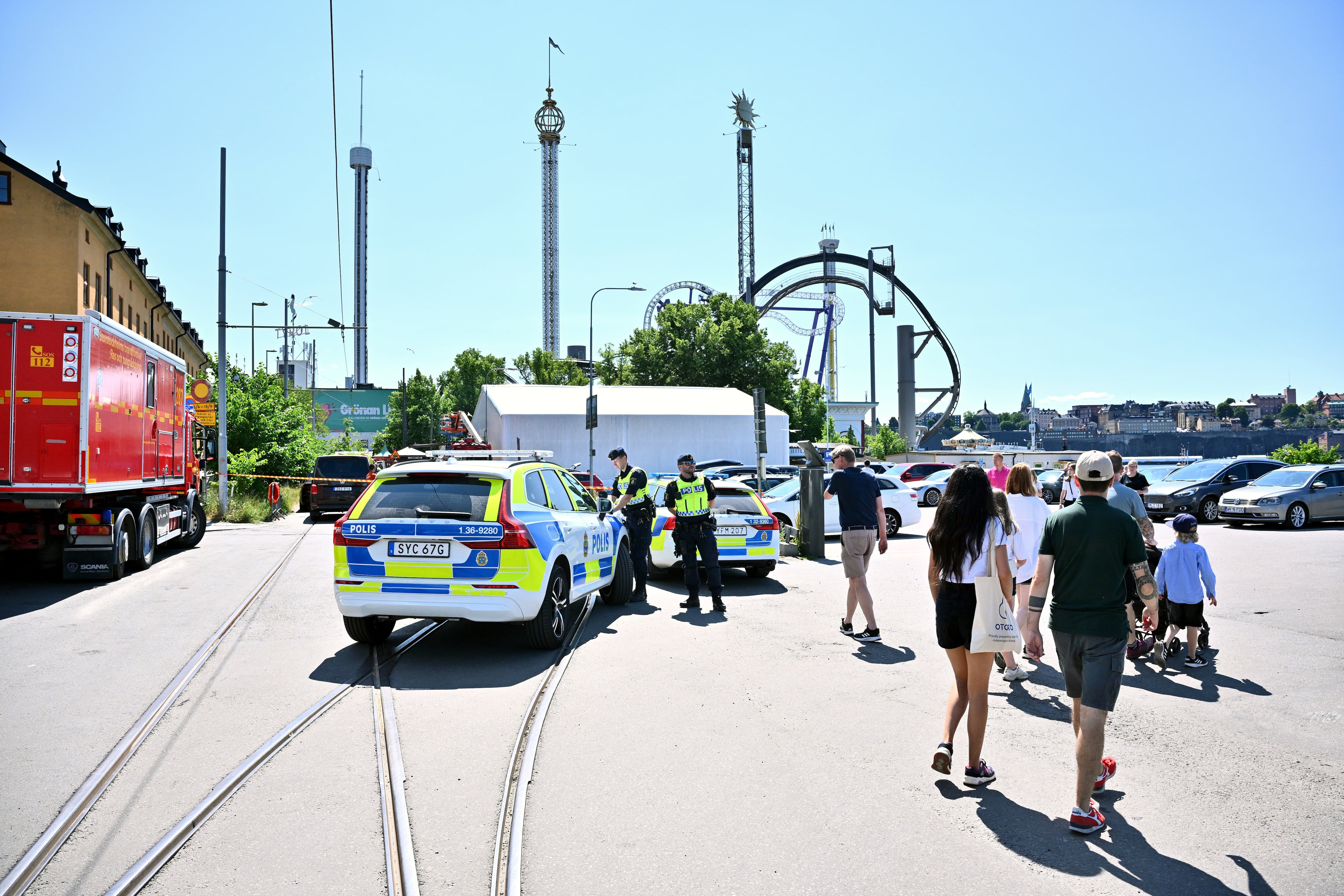 La Policía acude al parque de atracciones donde ha ocurrido el incidente