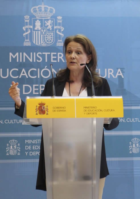 La secretaria de Estado de Educación, FP y Universidades, Montserrat Gomendio