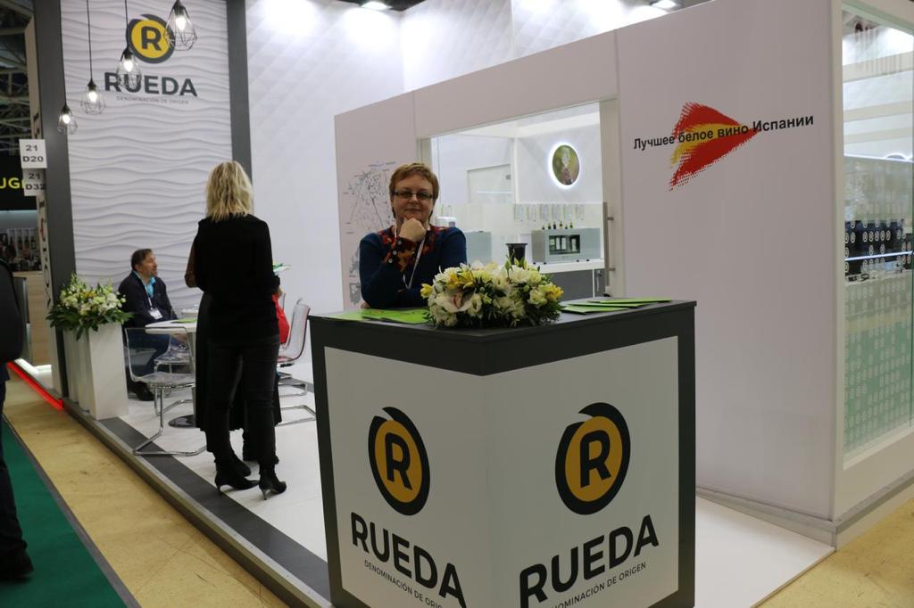 Stand de la DO Rueda en la Feria Prodexpo