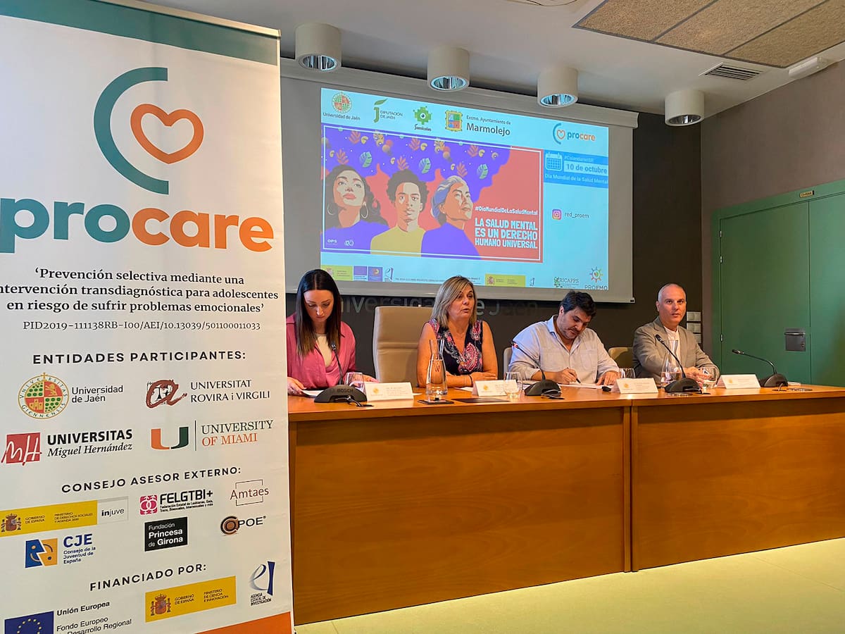 La UJA inicia en Marmolejo una iniciativa para mejorar la salud y el bienestar emocional de los jóvenes