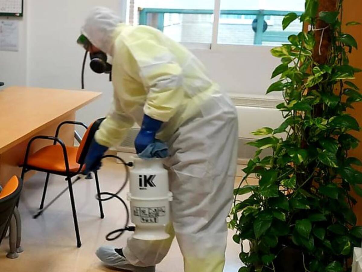 La Diputación de Albacete trabaja en desinfectar San Vicente y la UME