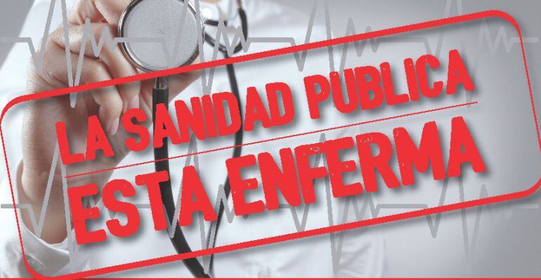 Cartel de la manifestación de la Plataforma en defensa de la Sanidad Pública de la Zona Norte de Madrid