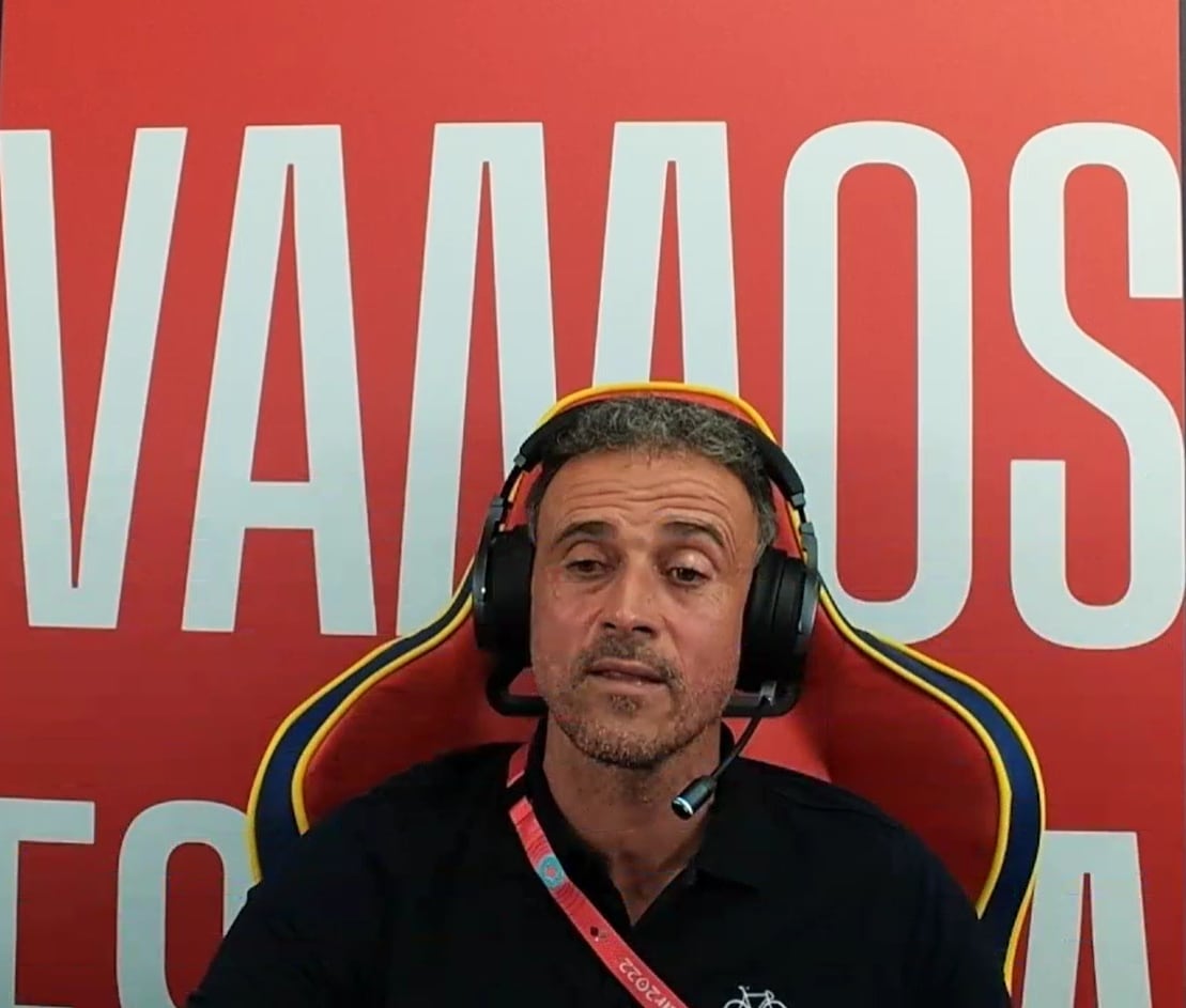 Luis Enrique Martínez, en su segundo &#039;stream&#039;