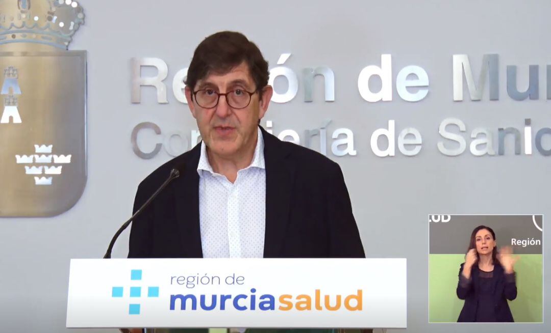 Comparecencia del consejero de Salud, manuel Villegas