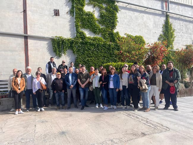 Momento de la recepción