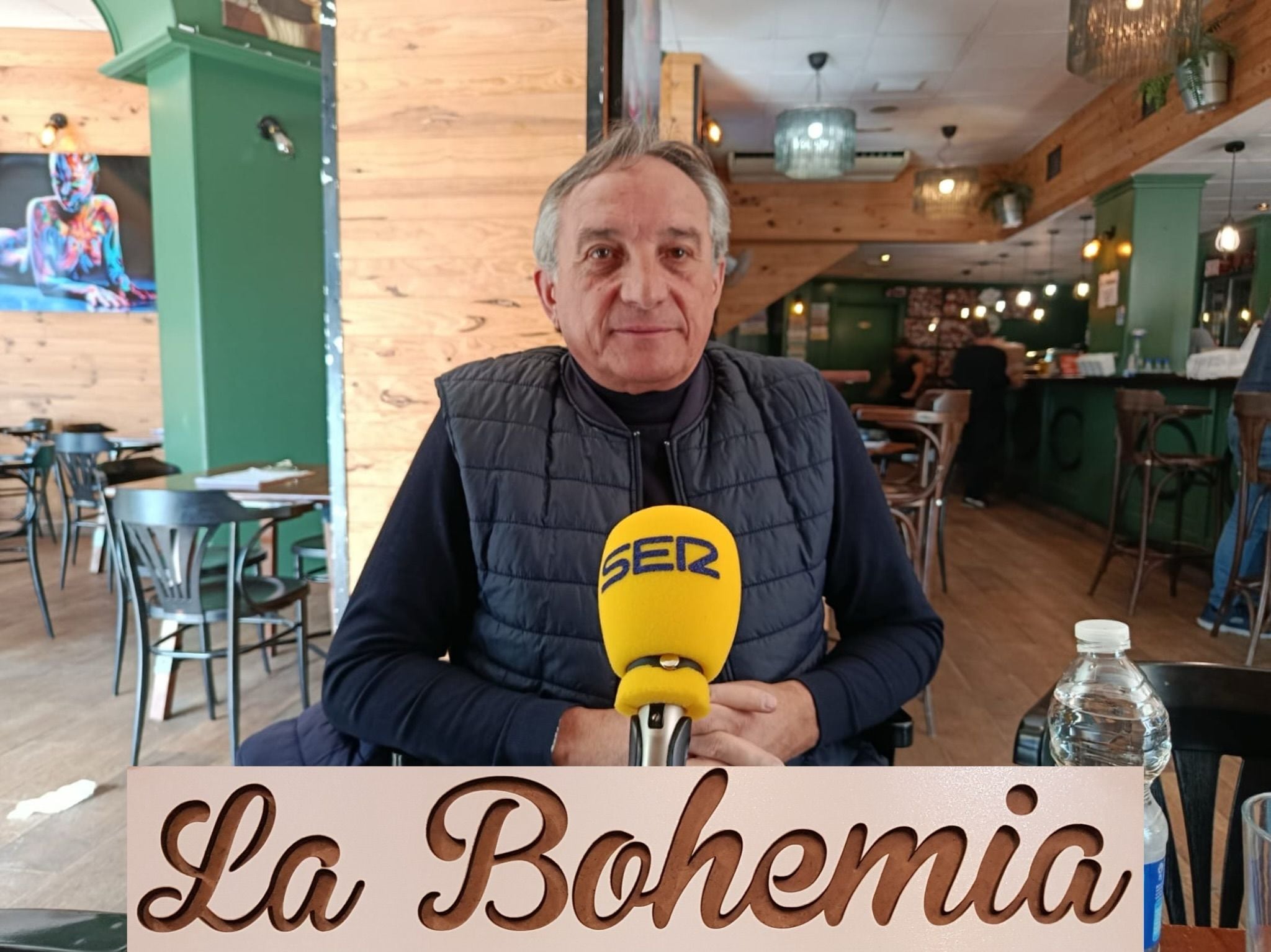 José Alemany, director deportivo del Alcoyano en La Bohemia