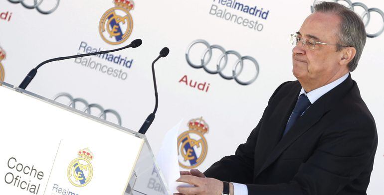 El presidente del Real Madrid, Florentino Pérez ya piensa en la próxima temporada