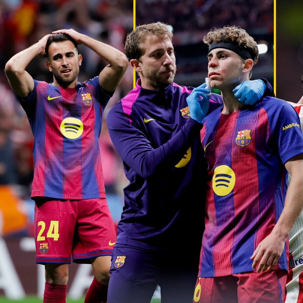 Indignació per l'arbitratge al Barça a la Champions: "És un atracament, punt"