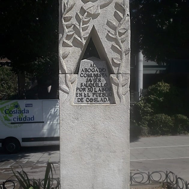 Monumento a Francisco Javier Sauquillo y Abogados de Atocha en Coslada