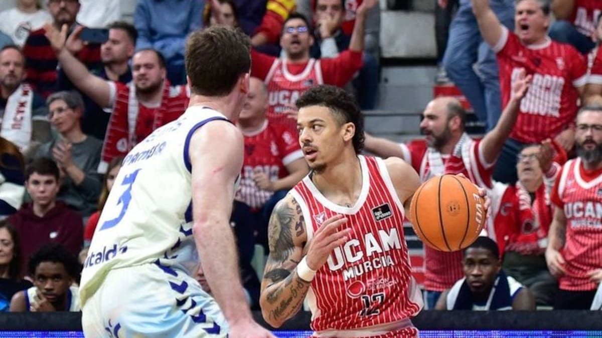 El UCAM Murcia espera a Jonah Radebaugh para el domingo ante Unicaja