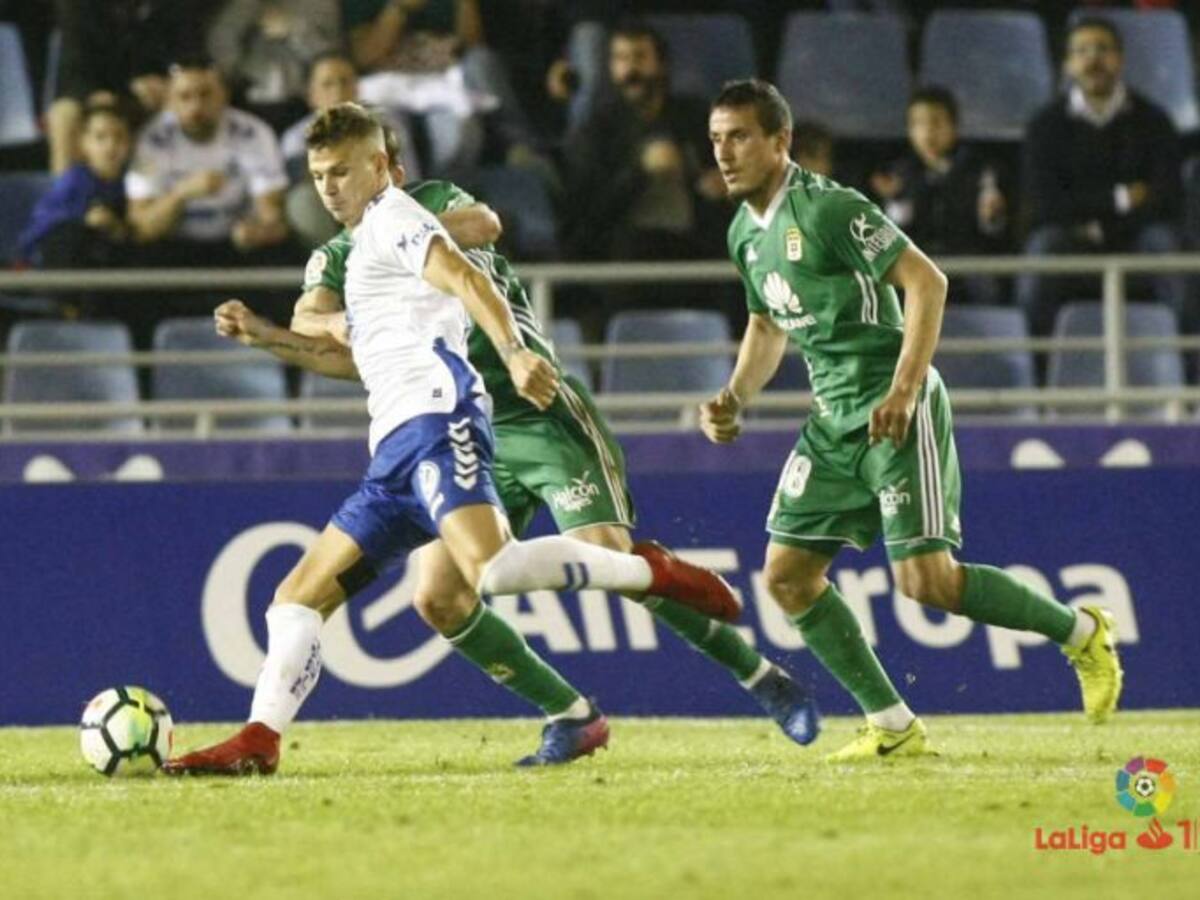 El Tenerife sufre y vence con argumentos al Oviedo (3-1)