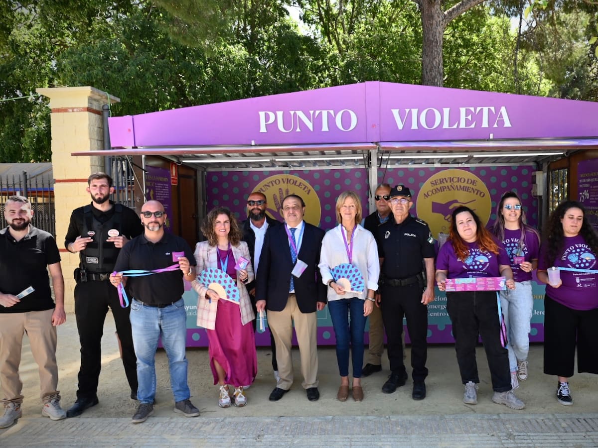 La Feria de Jerez cuenta con un Punto Violeta y un servicio de acompañamiento
