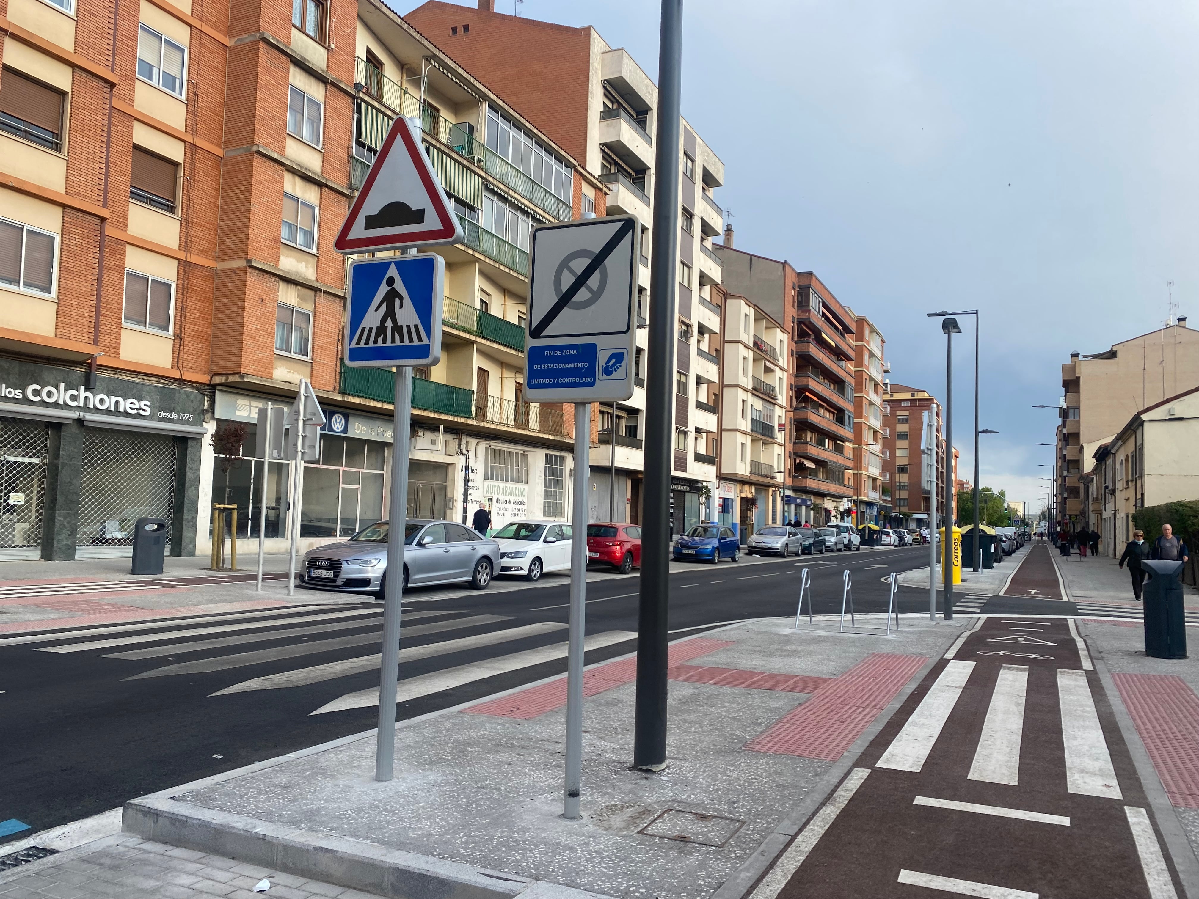 Fin de la ORA en la Avenida Castilla