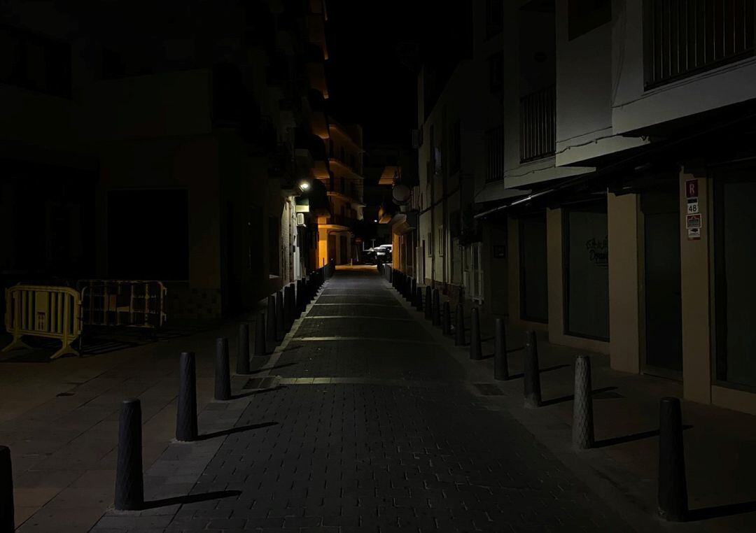 Una calle de Sant Antoni