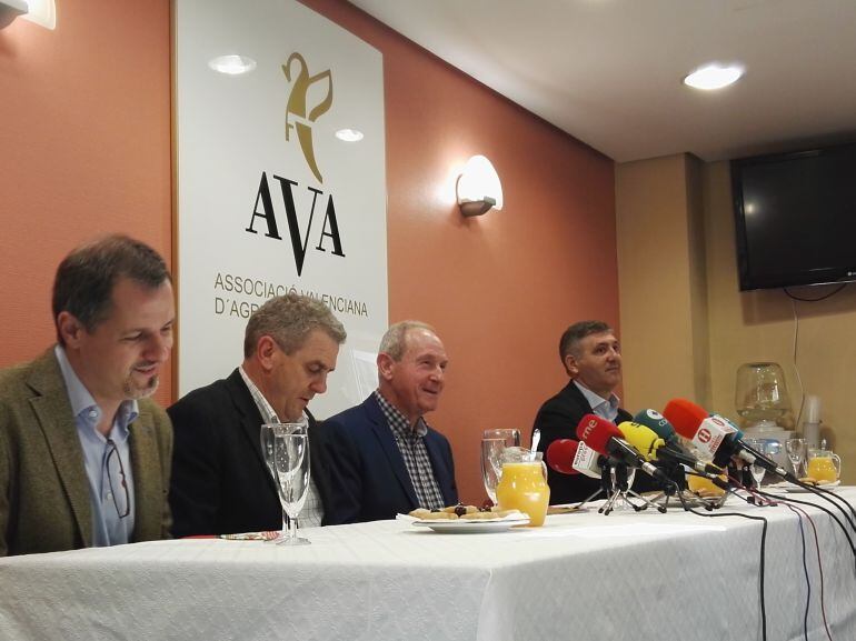 Rueda de prensa de AVA