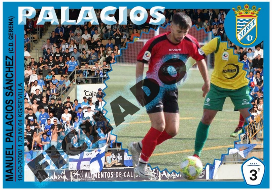 Manuel Palacios, nuevo jugador del Xerez CD