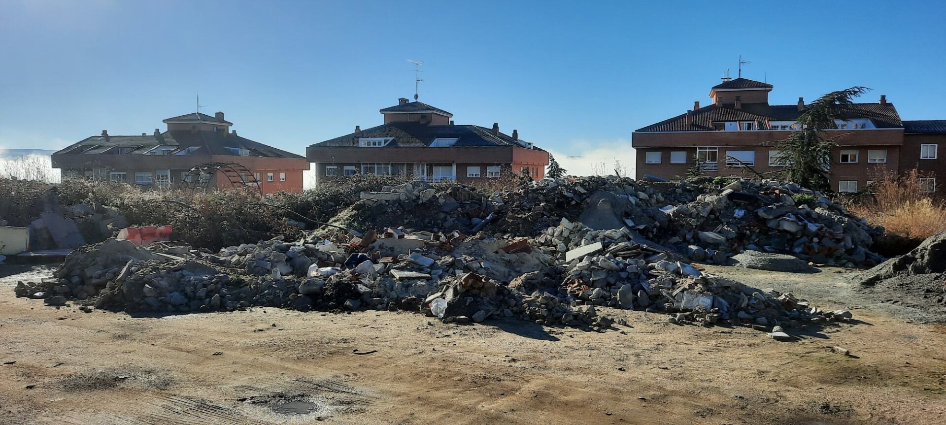 Patio del Servicio de obras del Ayuntamiento de Ávila