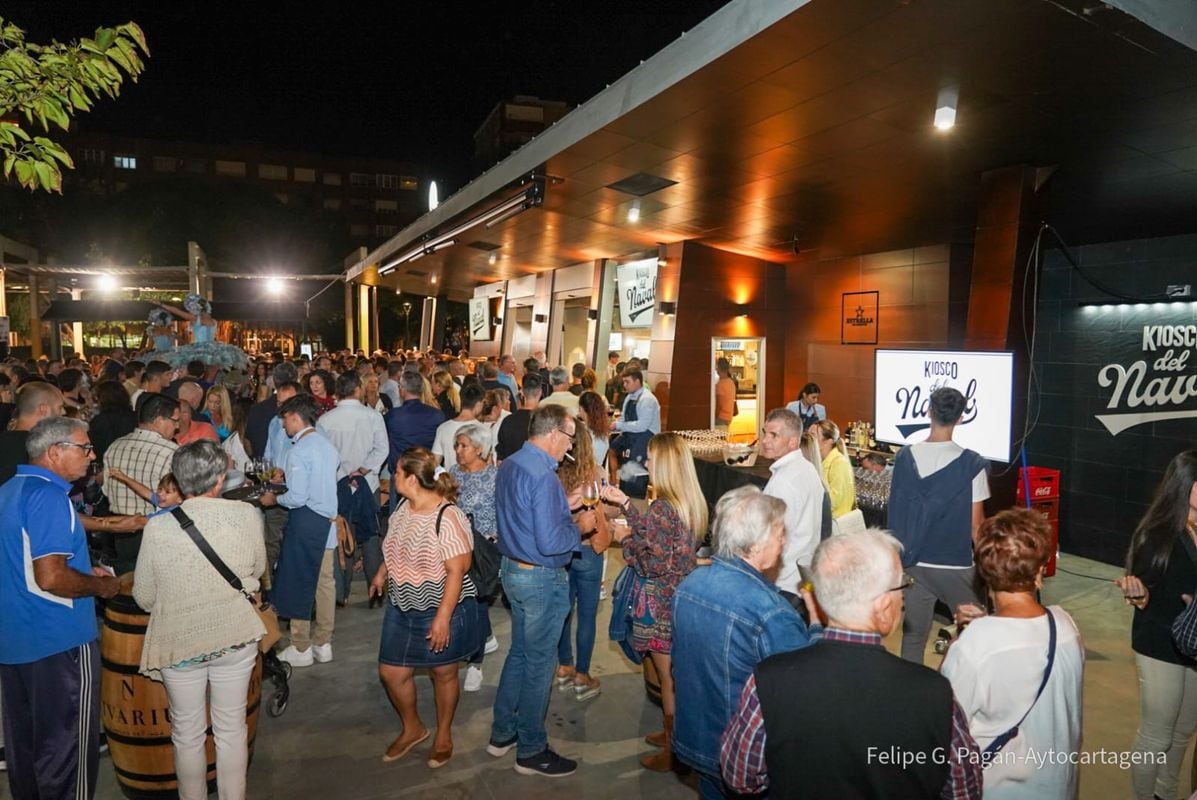 Inauguración del Kiosco del Naval en el Parque de Los Juncos