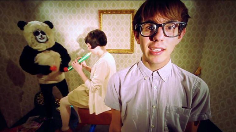 Captura de pantalla de un videoclip de Papa Topo