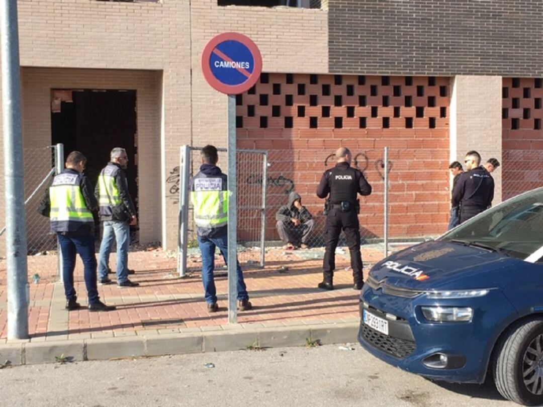 La policía Nacional detiene a 13 personas que participaron en una riña tumultuosa en Molina de Segura