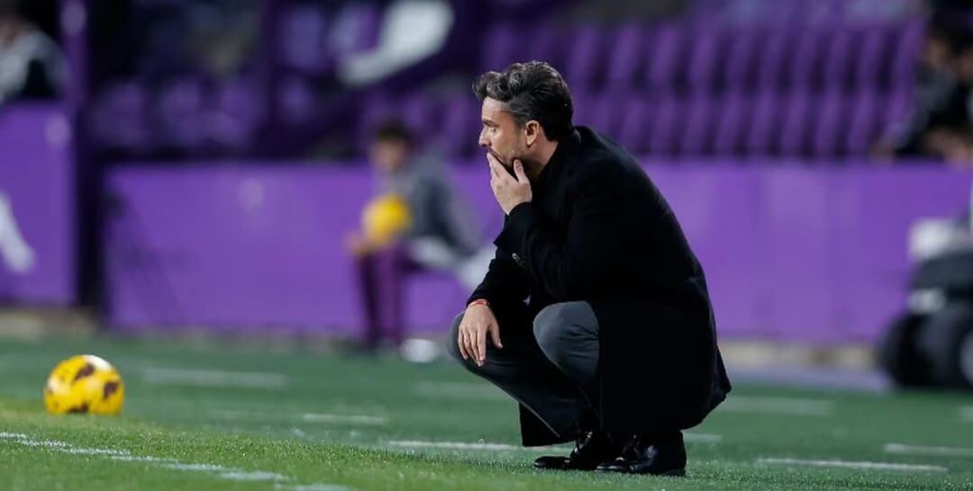 Rubén Albés, en una imagen de archivo como entrenador del Albacete