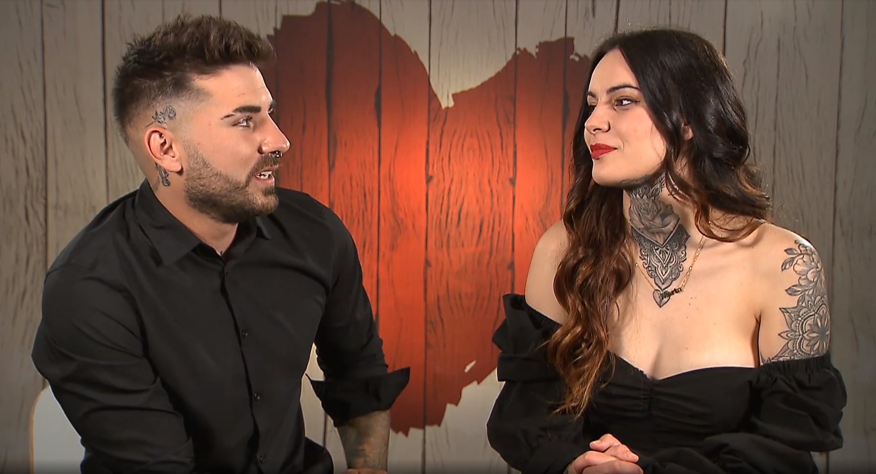 Alejandro y Marta en &#039;First Dates&#039;.