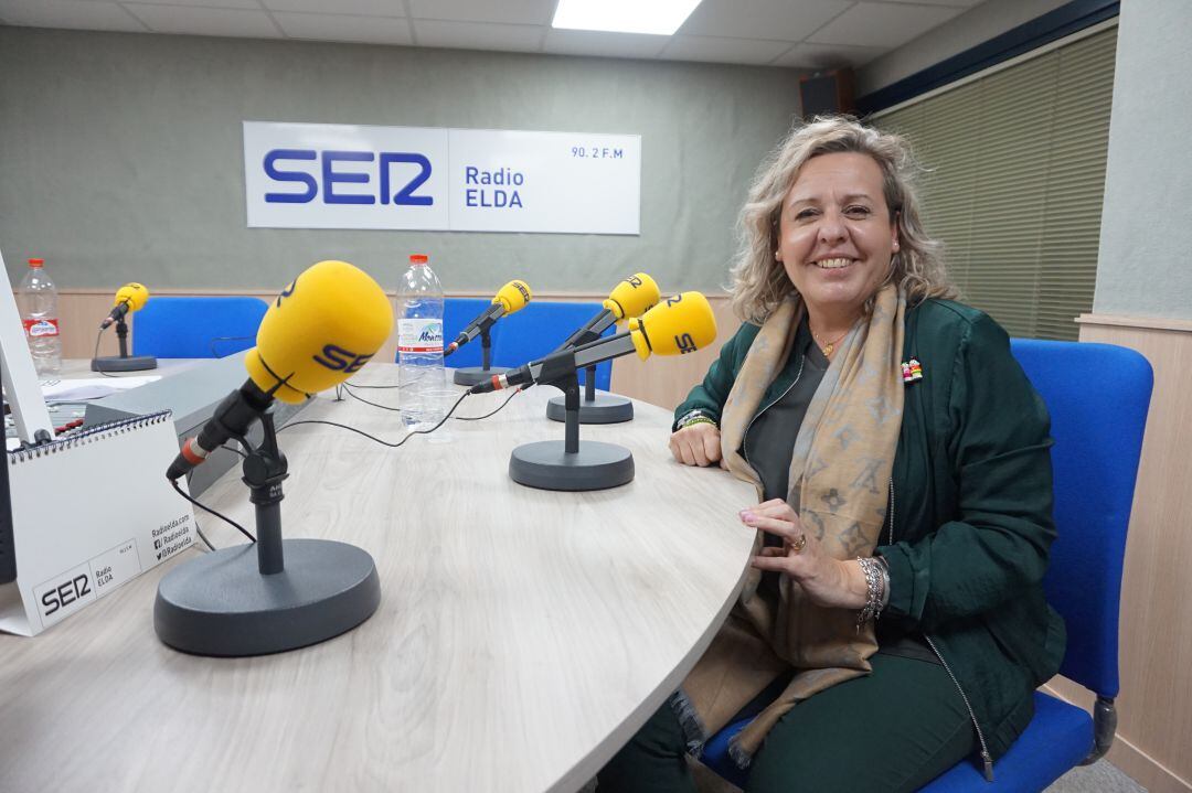 Pepa Villaplana, candidata a la alcaldía por el Partido Popular de Petrer