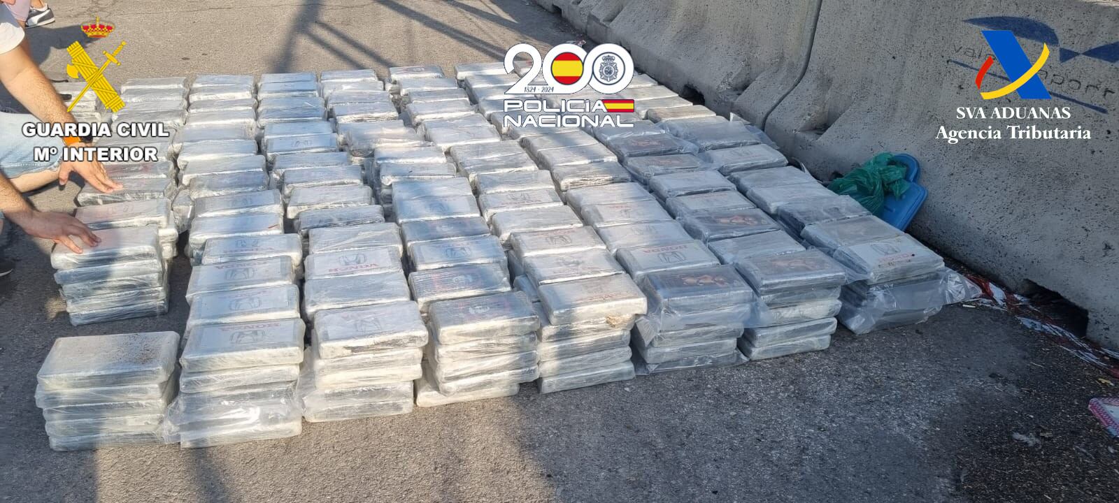 Imagen de la droga intervenida