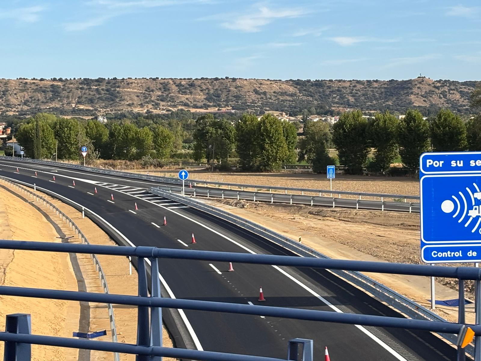 El tramo de autovía A-22 entre Huesca y Siétamo, listo para su apertura