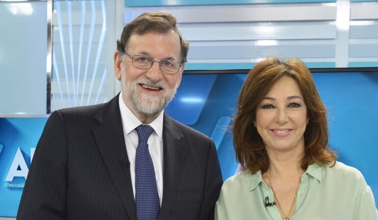 Ana Rosa Quintana entrevista a Mariano Rajoy