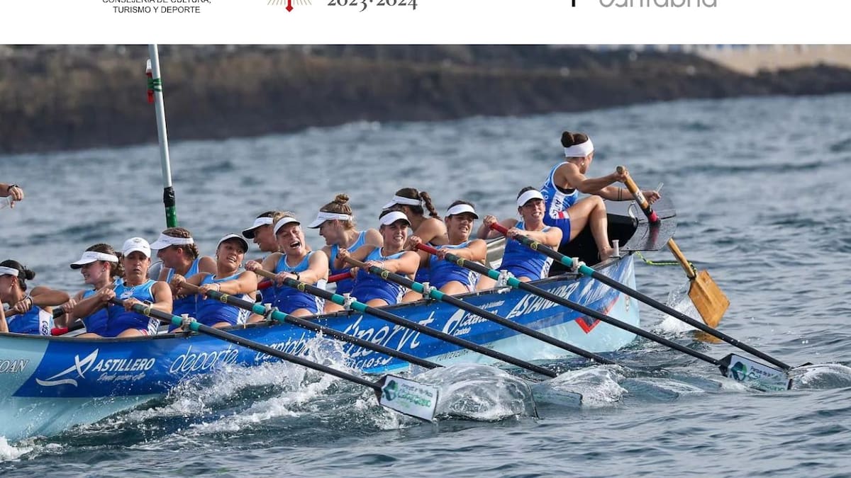 Temporada de remo 2024 en Cantabria: el equipo femenino de El Astillero estará en la élite