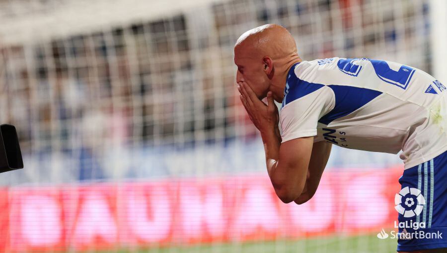 Mollejo lleva un gol esta temporada con el Zaragoza.