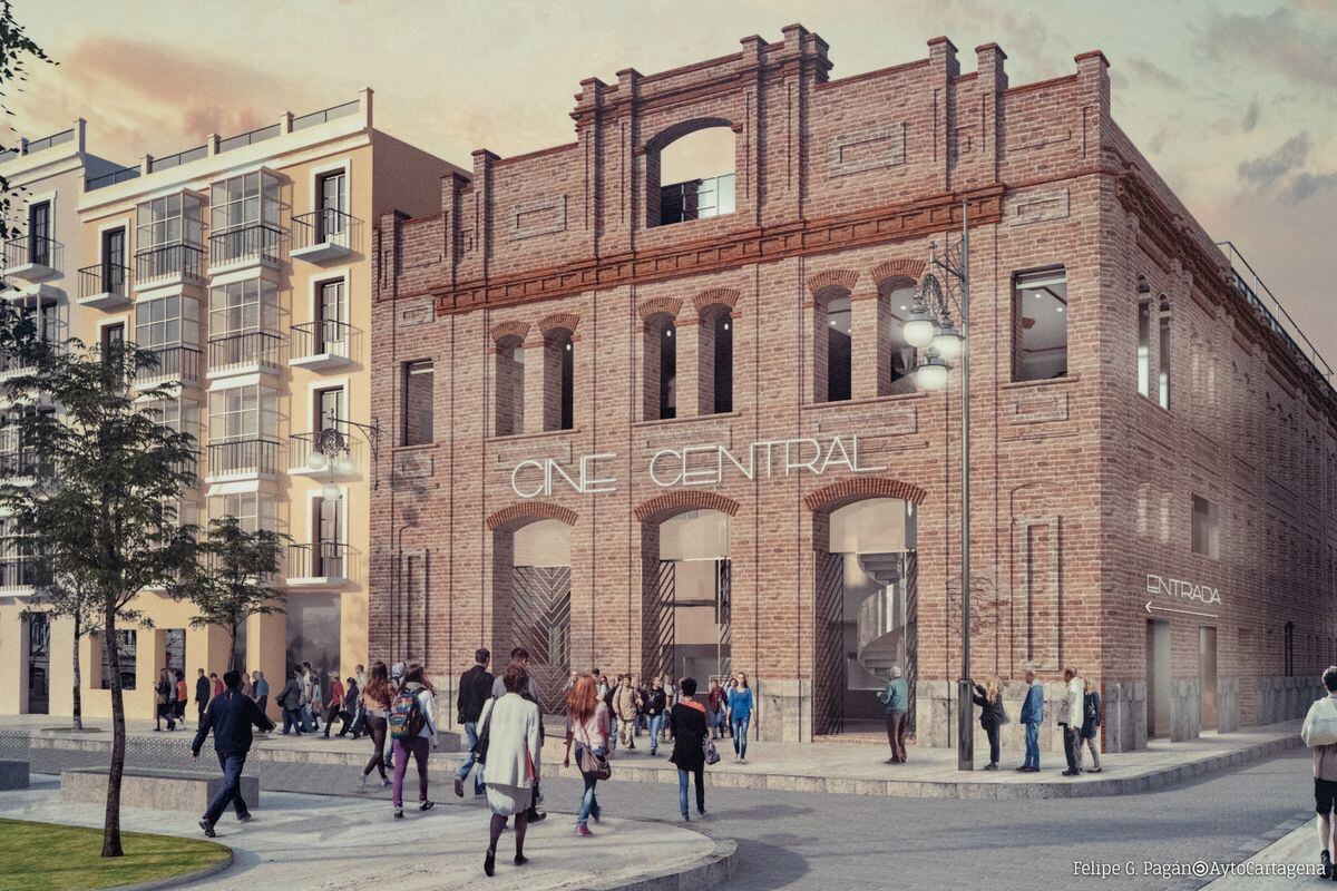 Recreación del proyecto de Cine Central